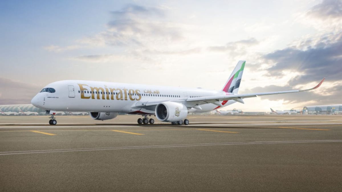 Emirates Launches Airbus A350 on Dubai-Edinburgh Route