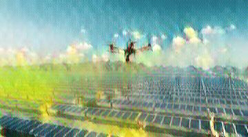 Solar Panel Inspection Drone