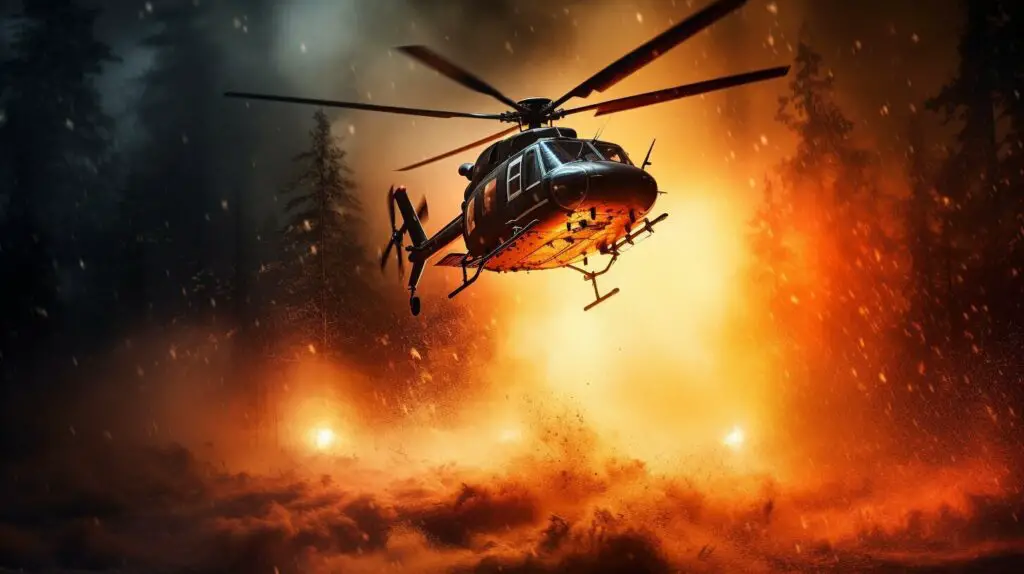 Helicopter firefighting
