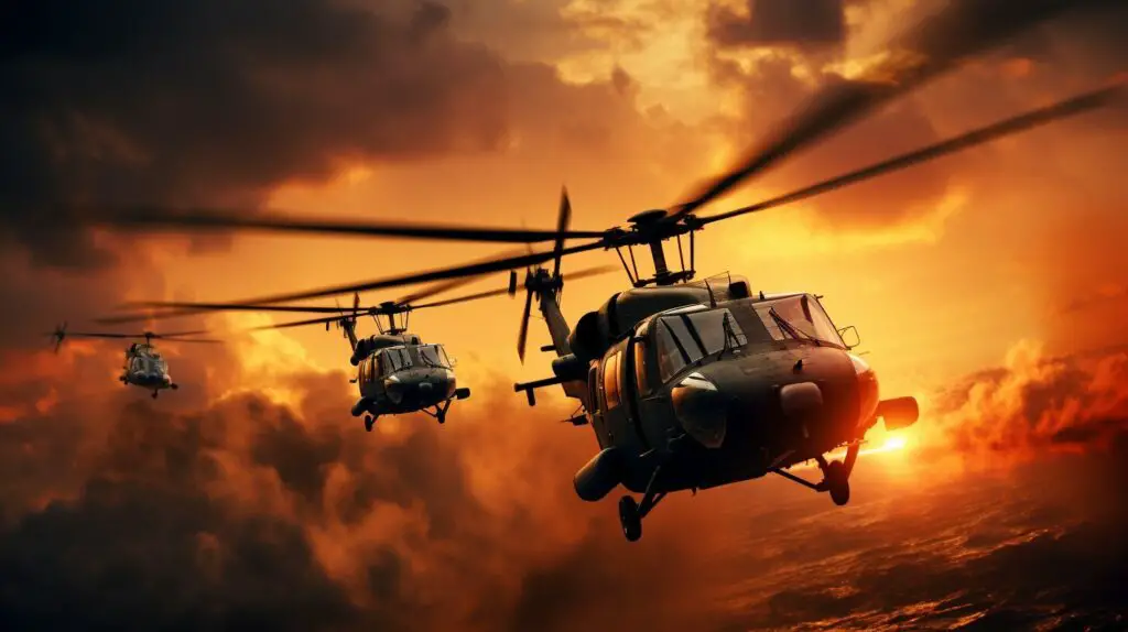 Helicopter military operations