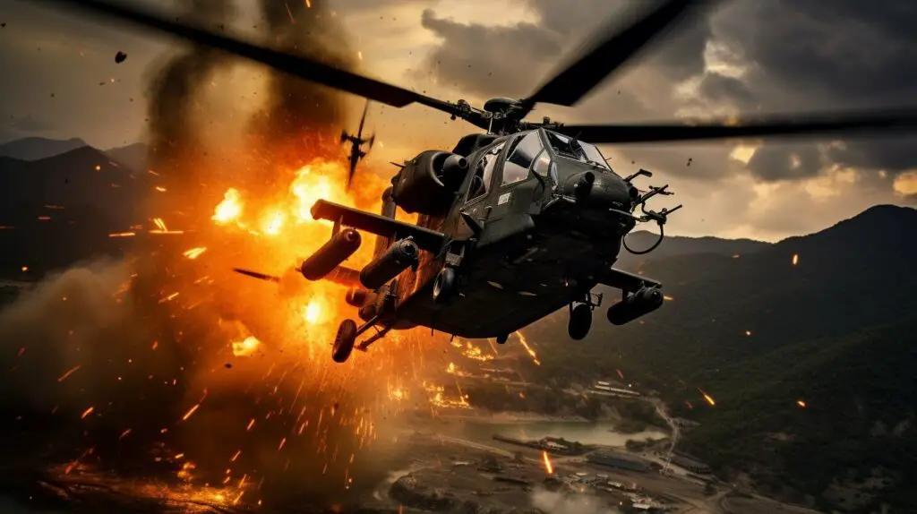 Use of helicopters in attack and combat missions